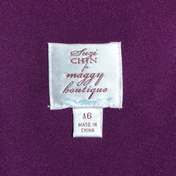 Suzi Chin for Maggy Boutique dress- 16 - Picture 2 of 6